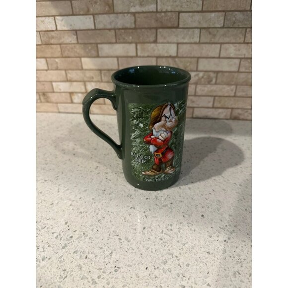 Bad Mood Dude Angry Since 1937 Disney Snow White Seven Dwarfs Grumpy 3D Mug Tall - Picture 2 of 3